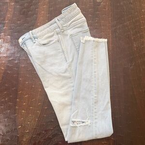 Abercrombie & Fitch Light Blue Skinny Jeans